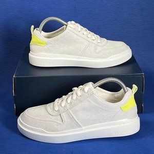 Cole Haan Women’s GrandPro Rally Halogen Blue Canvas Court Sneakers Sz 8 New